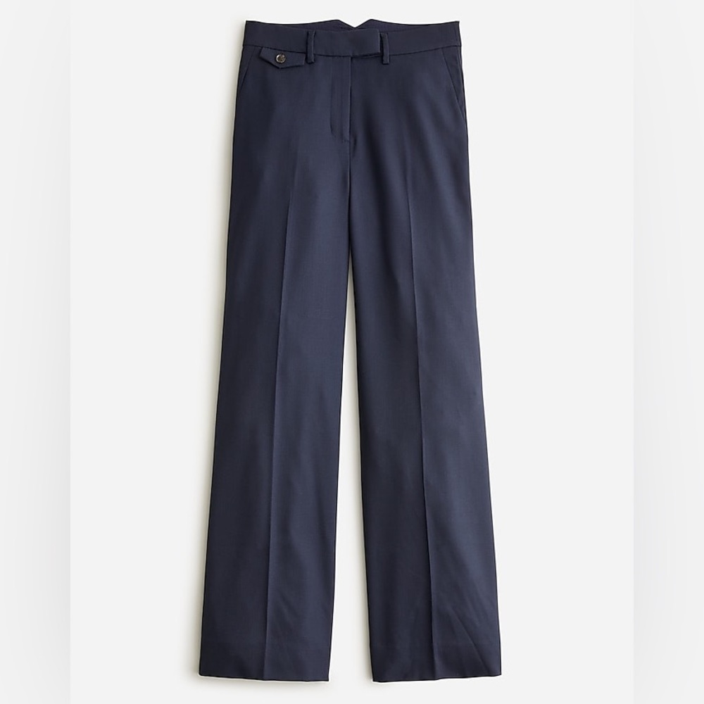 NEW / Limited-edition Marie Marot X J.Crew trouser in Italian city wool blend